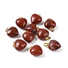 Natural Red Jasper Pendants X-G-I311-A25-G-3