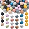 Food Grade Eco-Friendly Silicone Beads SIL-CJ0001-10-8