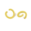 Spray Painted Iron Open Jump Rings IFIN-T017-04C-15-2