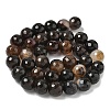 Natural Agate Beads Strands X-G-M437-C01-01Y-4