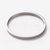 Non-Tarnish 304 Stainless Steel Bangles STAS-I169-03A-P-1