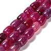 Natural Dragon Veins Agate Beads Strands G-D317-A01-02-2