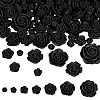 70Pcs 7 Styles Plastic Cabochons KY-DR0001-03B-1