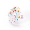 Resin Pendants CRES-M007-04B-4