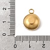 Birthstone Theme January 304 Stainless Steel Pendants STAS-K239-01G-A01-3