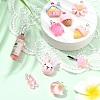 10Pcs 10 Styles Resin Pendants RESI-YW0003-31-5