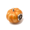 925 Sterling Silver Enamel European Beads STER-Z013-07P-05-2