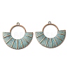 Tibetan Style Alloy Pendants FIND-B055-02F-1