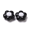 Two-tone Acrylic Beads OACR-U003-09-2