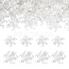 40Pcs 2 Styles Plastic Bead Caps KY-TA0001-67-1