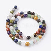 Natural Mixed Gemstone Beads Strands G-F668-28-6mm-2