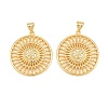 Brass Pendants KK-D232-17G-03-1