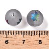 Autumn Theme Electroplate Transparent Glass Beads EGLA-S178-01-01E-3
