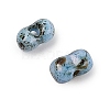 Picasso Glass Seed Beads SEED-Q038-02G-2