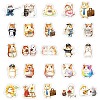 50 Pieces Cute Hamster Doodle Paper Stickers STIC-R001-27-2