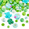 Summer Theme Food Grade Eco-Friendly Silicone Beads SIL-TA0002-72-2