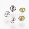 Diamond Crystal Grade A Glass Pointed Back Chaton Rhinestones X-RGLA-PP21-01A-2
