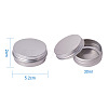 30ml Round Aluminium Cans X-CON-WH0002-30ml-2