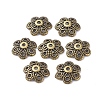 Tibetan Style Alloy Bead Caps X-MLF10883Y-NF-1