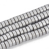 Electroplate Non-magnetic Synthetic Hematite Beads Strands G-T061-140M-1