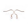 304 Stainless Steel Earring Hooks STAS-P210-22RG-2