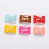 Scrapbook Embellishments Flatback Cute Candy with Word Sweet Plastic Resin Cabochons X-CRES-Q121-M-1