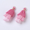 Polyester Tassel Pendants X-FIND-P026-A09-1