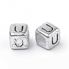 Plated Acrylic Beads PB43C9308-U-2