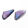 Transparent Resin Pendants RESI-Q216-001C-2
