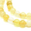 Natural Yellow Opal Beads Strands G-F674-07A-4mm-3