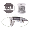 Aluminium Twisted Curb Chains CHA-TA0001-01S-3