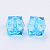 Transparent Acrylic Beads TACR-Q259-10mm-V40-01-2