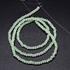Faceted Rondelle Glass Beads Strands X-GLAA-M028-2mm-B05-3