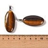 Natural Tiger Eye Pendants GG-CBACB71-01P-11-3