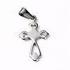 Tarnish Resistant 304 Stainless Steel Pendants STAS-L210-14P-1