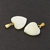 Natural Trochid Shell/Trochus Shell Pendants SSHEL-K027-12-2