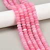 2 Strands Dyed Natural White Jade Beads Strands G-PA0001-23C-6