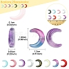 20Pcs Gradient Color Handmade Lampwork Beads LAMP-FS0001-18A-4