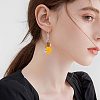 Bees Alloy Resin Dangle Earrings FS-WGAE13C-01-4