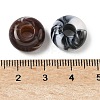 Tow Tone Acrylic Beads OACR-C040-07-3