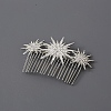 Star Alloy Rhinestone Hair Combs LS-PW-WG71773-02-1