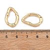 SHEGRACE Brass Spring Gate Rings XGRQ58793-761G-3