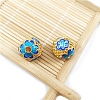 Brass Enamel Beads PW-WG95418-04-1