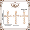 SUNNYCLUE 30Pcs Alloy Rhinestone Pendants FIND-SC0005-65-2