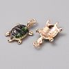 Alloy Enamel Pendants FIND-CJC0027-01G-11-2