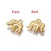 Tibetan Style Alloy Charms LS-PALLOY-P220-01G-NR-2