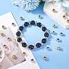 120Pcs 2 Colors 304 Stainless Steel Round Seamed Beads STAS-UN0060-65C-2
