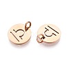 304 Stainless Steel Charms STAS-Q201-T445-7R-2