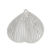Iron Etched Metal Embellishments Pendants IFIN-Z0003-02P-1