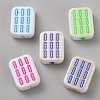 UV Platinum Opaque Acrylic Beads MACR-WH20001-26A-1